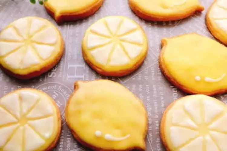 レモンのアイシングクッキー