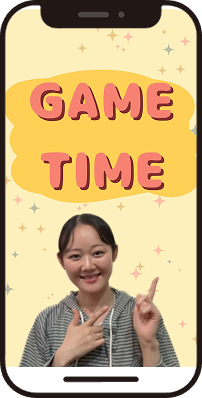 ゲーム感覚で学べるレッスン動画の画面